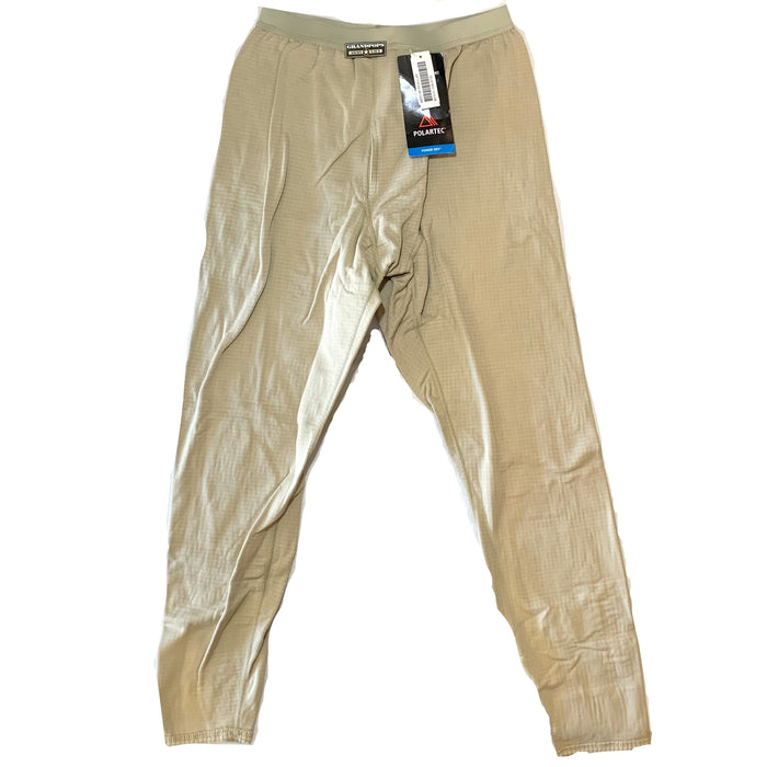 U.S. Military Desert Sand ECWCS Gen III Mid-Weight Underwear Waffle Bottom Drawers USA MADE
