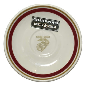 USMC 1930s-1950s Syracuse China Officer's Field Mess Cup & Saucer Set