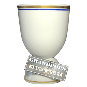 U.S. Navy Double-Ended Egg Cup W/ Department of the Navy Seal