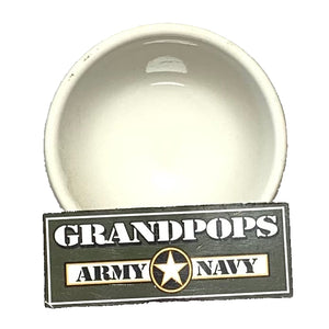 U.S. Navy Double-Ended Egg Cup W/ Department of the Navy Seal
