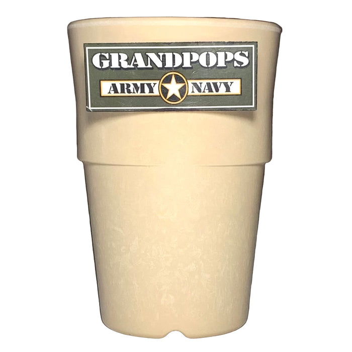 U.S. Military Melmac Tan Melamine Mess Tumbler