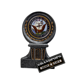 U.S. Navy Crest Beautiful Plaque Desk Paper Weight