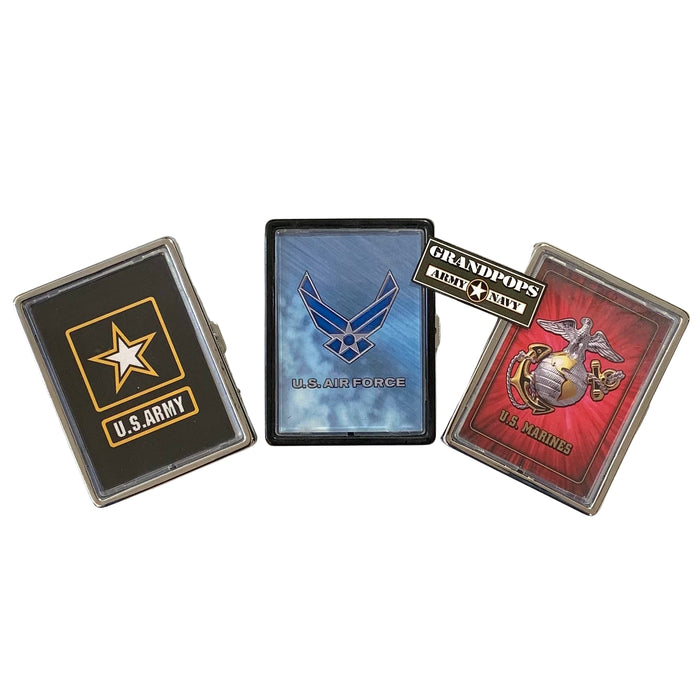 1990s Military Branch Cigarette Case