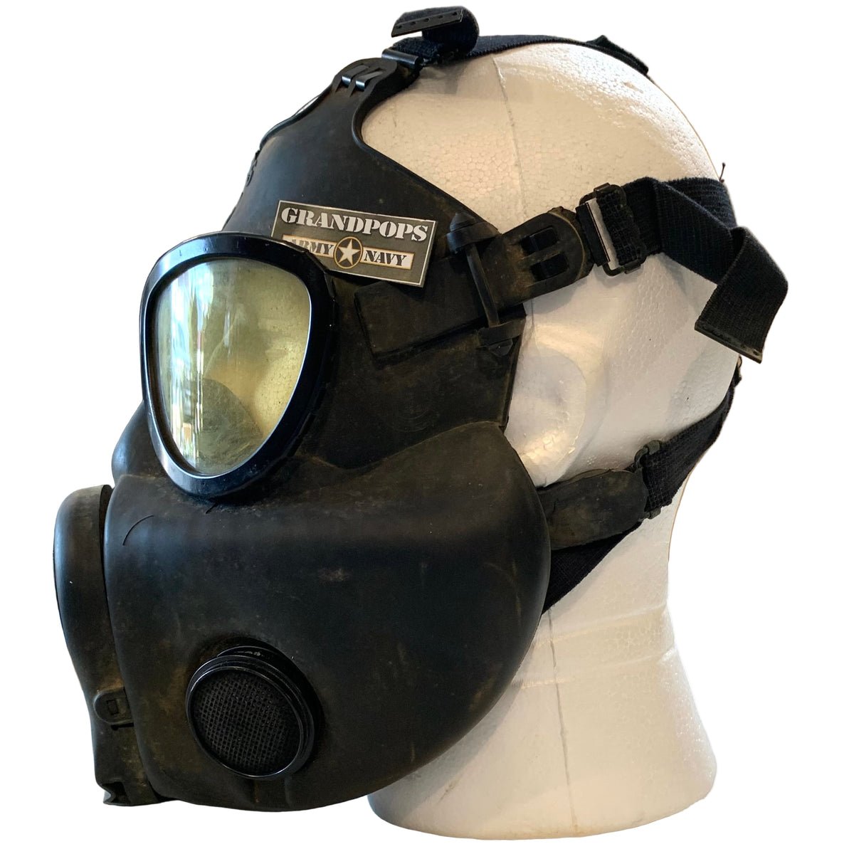 Vietnam War Era Firestone M17 Gas Mask Size M Dated 1962 W/ Canvas Bag ...