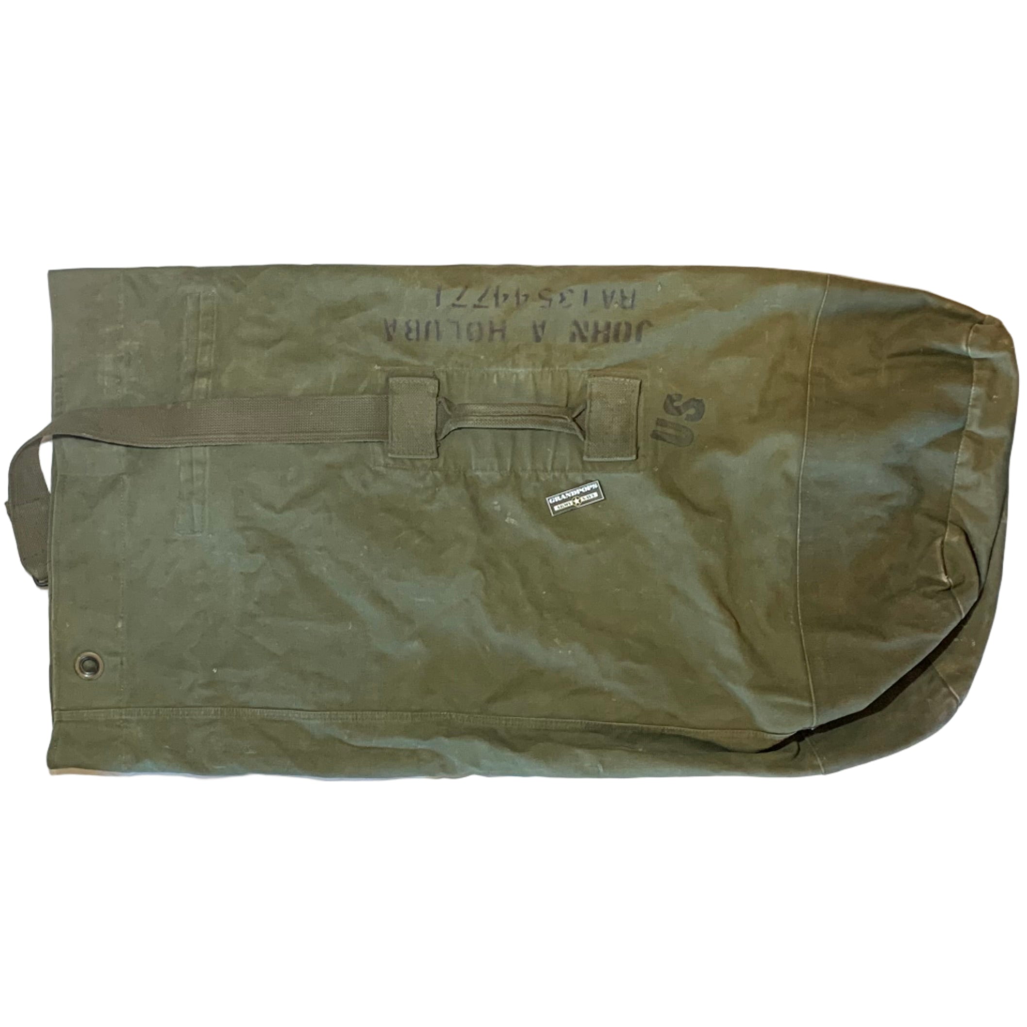 U.S. Military Korean War Era OD Green Cotton Duck Canvas Type I