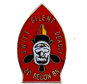 USMC WWII 2nd Recon Battalion Pin