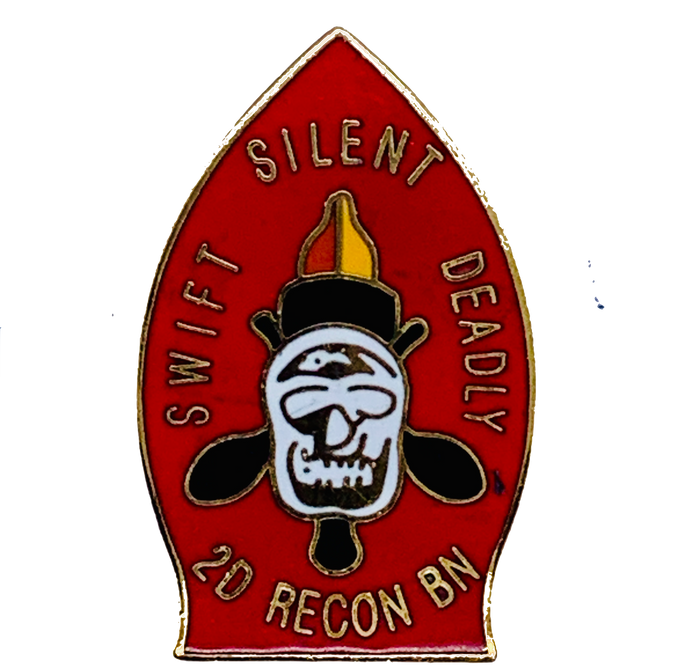 USMC WWII 2nd Recon Battalion Pin