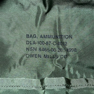 U.S. Military Cold War OD Green Nylon General Purpose Ammo ALICE GP Bag