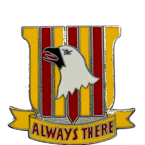 101st (Always There) Support Battalion Insignia Pin