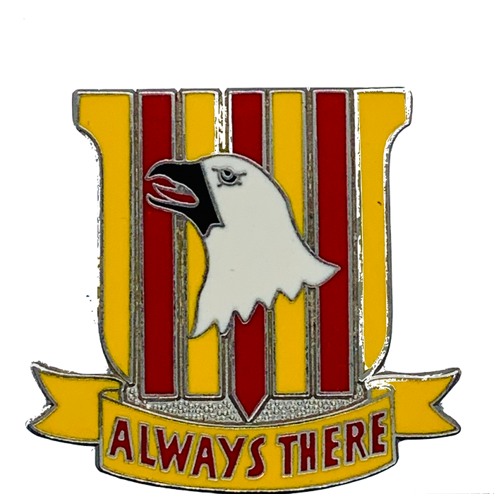 101st (Always There) Support Battalion Insignia Pin