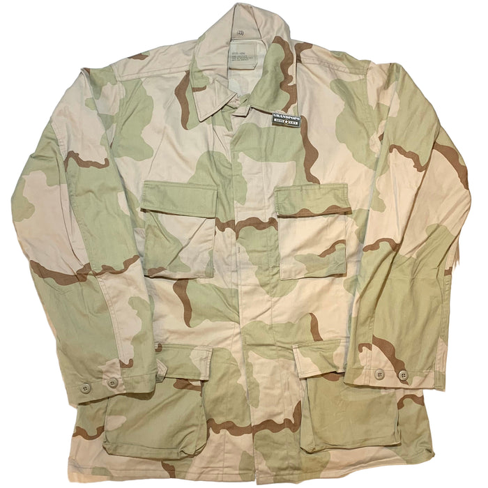 U.S. Military DCU 3-Color Tri-Desert Camo Twill BDU Jacket USA MADE