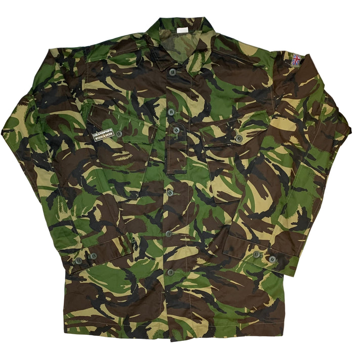 British Military Woodland DPM Camouflage Lightweight Combat Training Jacket