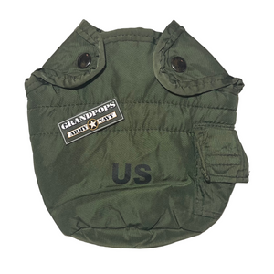 U.S. Military 1 QT ALICE OD Green Canteen Insulated Cover Pouch w/ Canteen USED