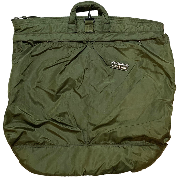 U.S. Air Force Cold War OD Green Nylon Flyer's Helmet Bag
