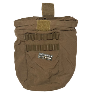 U.S.M.C. Coyote Brown MOLLE Dump Pouch USED