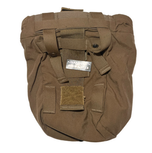 U.S.M.C. Coyote Brown MOLLE Dump Pouch USED