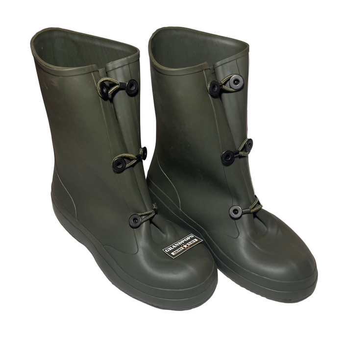U.S. Military Olive Drab NBC MOPP Chemical Warfare Protective Overboot