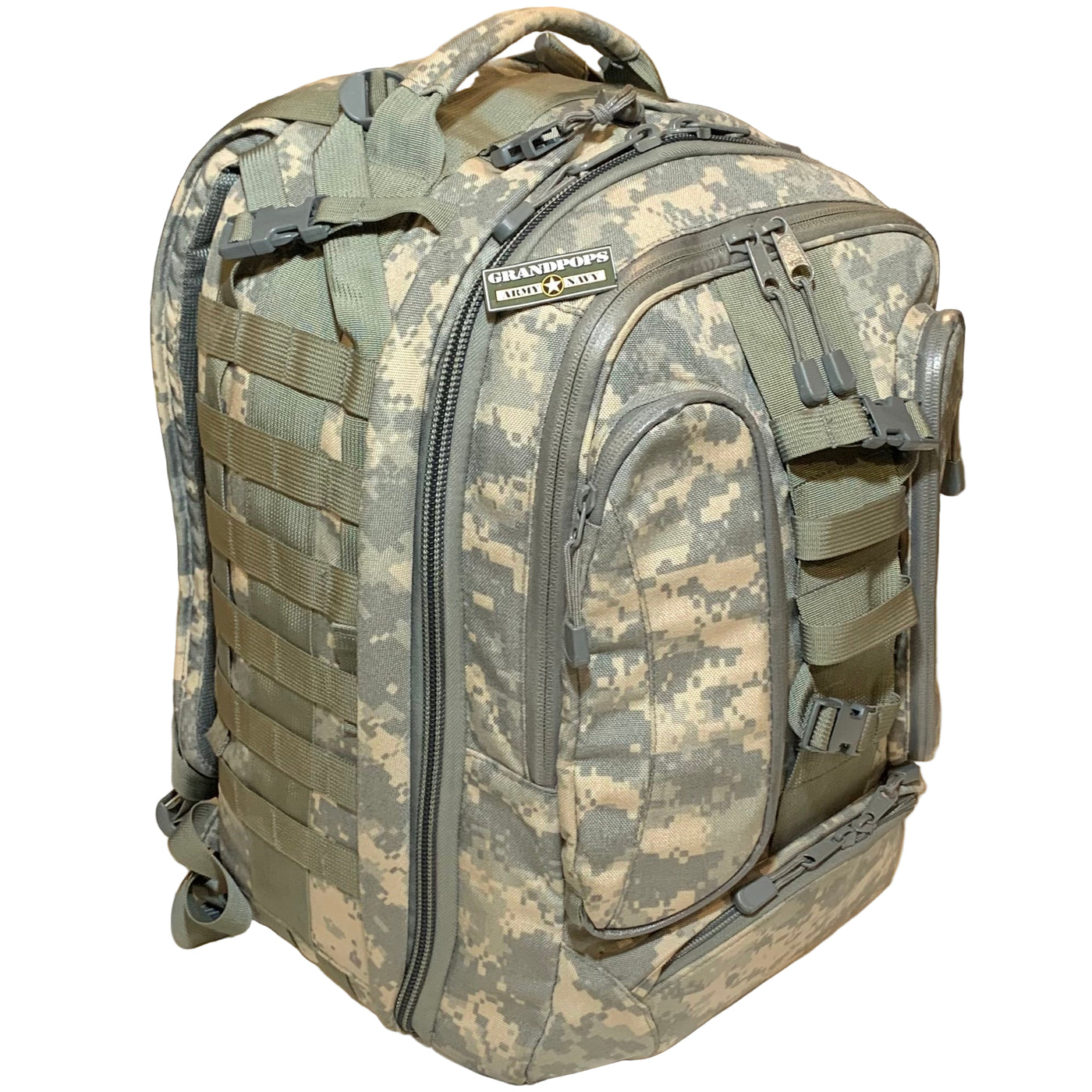 acu digital camo laptop backpack Miltary Nexpak USA Hunting Camping Tactical DP321 release buckles provide a secure and comfortable carry U.S. Army Tamrac ACU Digital