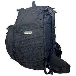 個人装備 VALKOR TACTICAL ASSAULT PACK Valkor Tactical Warhorse Black 3-Day Assault Pack MOLLE Backpack