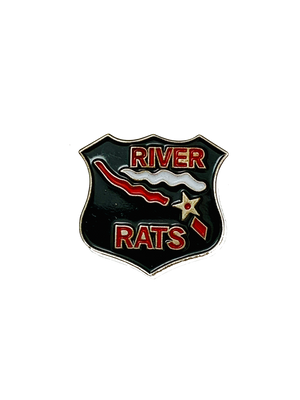Vietnam River Rats Pin