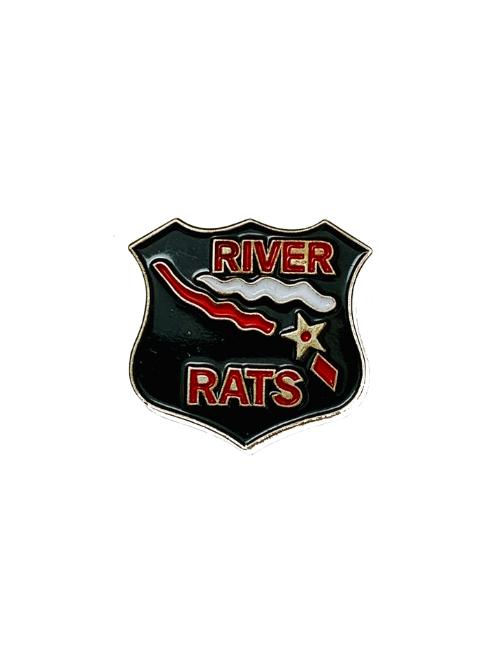 Vietnam River Rats Pin