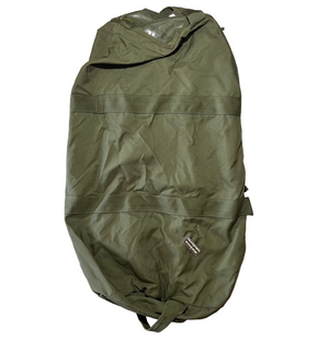 U.S. Military OD Improved Nylon Duffle Bag USED