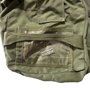 U.S. Military OD Improved Nylon Duffle Bag USED