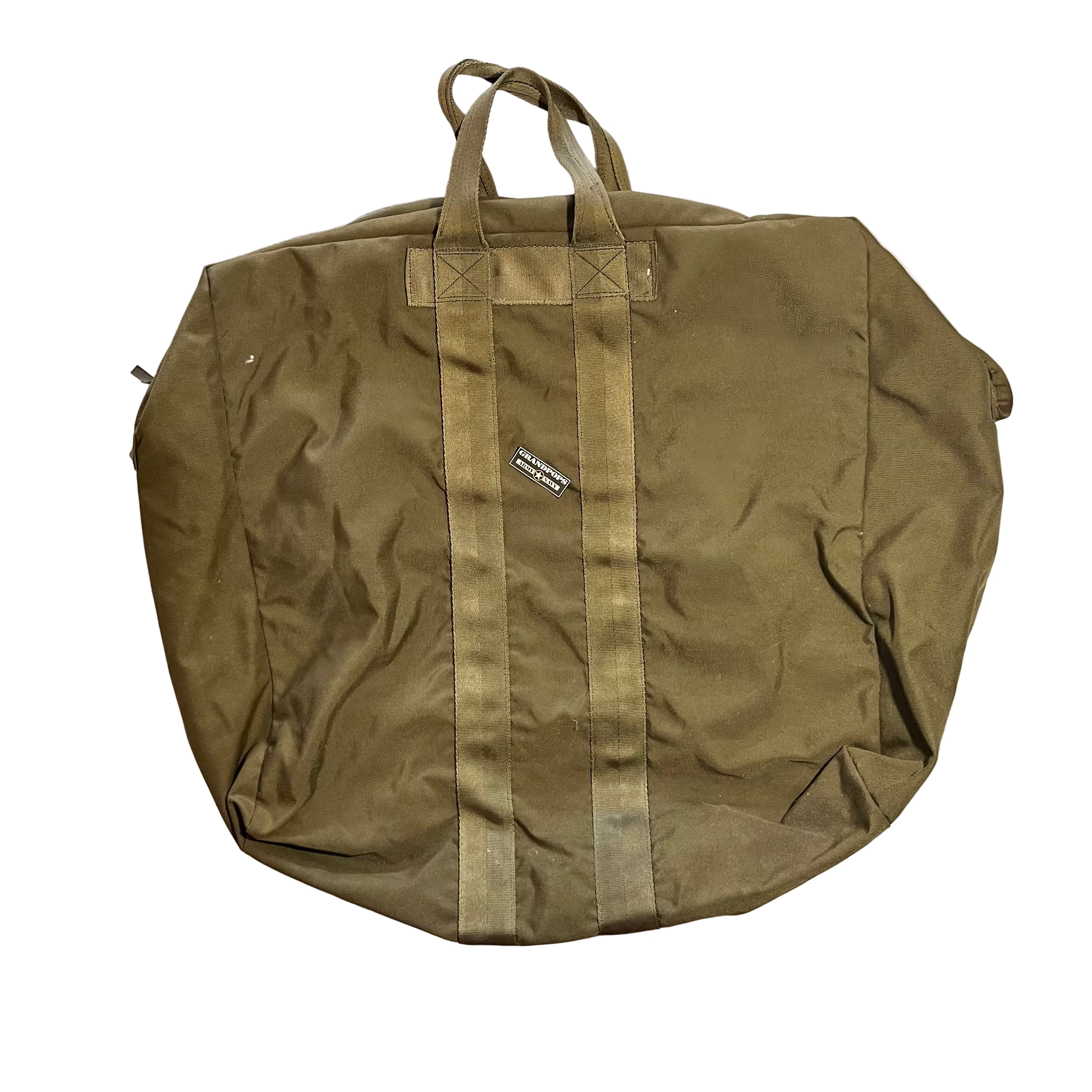 U.S. Military Original OD Green Nylon Flyer's Kit Bag