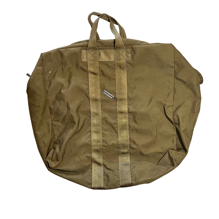 U.S. Military Original OD Green Nylon Flyer's Kit Bag