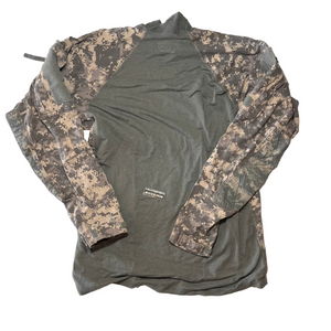 U.S. Military Tactical ACU Digital Flame Resistant ACS Combat Shirt USA MADE