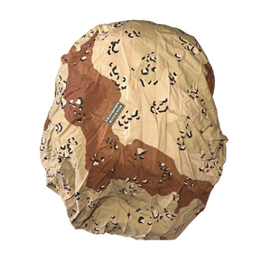 U.S. Military Backpack Elastic Cover Camouflage Chocolate Chip M81 White DCU