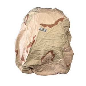 U.S. Military Backpack Elastic Cover Camouflage Chocolate Chip M81 White DCU