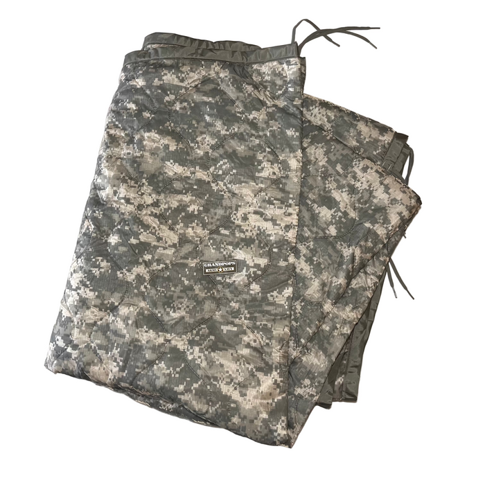 U.S. Military ACU Woobie Poncho Liner USED