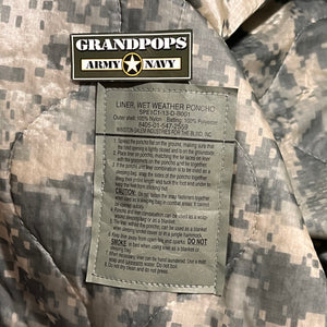 U.S. Military ACU Woobie Poncho Liner USED
