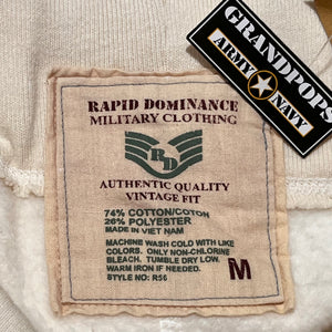 Rapid Dominance White Cotton/Poly U.S. Navy Shorts