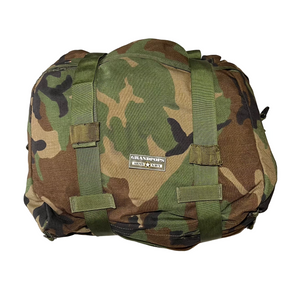 U.S. Military M81 Woodland Camo MOLLE II Sleep System Carrier Bag