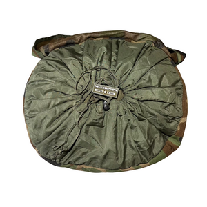 U.S. Military M81 Woodland Camo MOLLE II Sleep System Carrier Bag