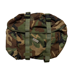 U.S. Military M81 Woodland Camo MOLLE II Sleep System Carrier Bag