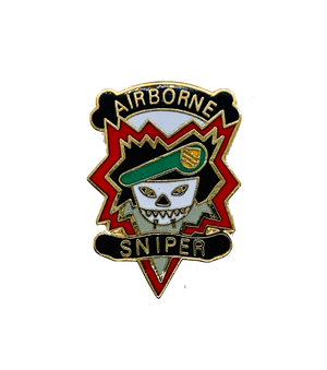 Army Airborne Sniper Insignia Pin