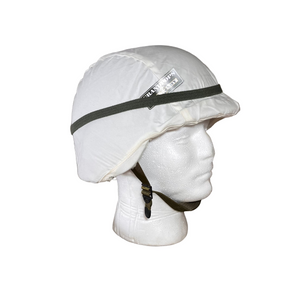 U.S. Military Arctic Snow Camo PASGT Helmet Cover USED