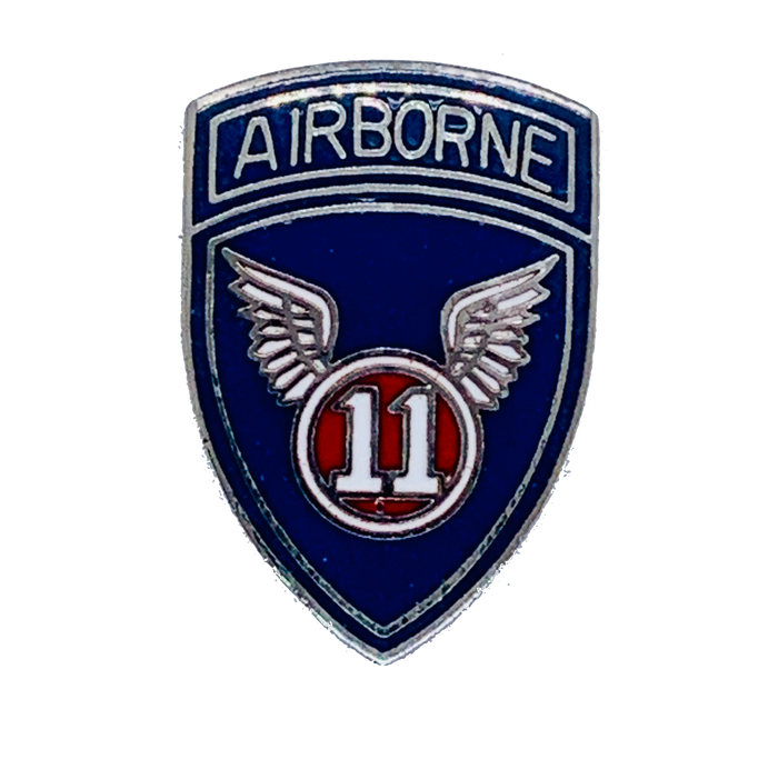 11th Airborne Division Insignia Pin