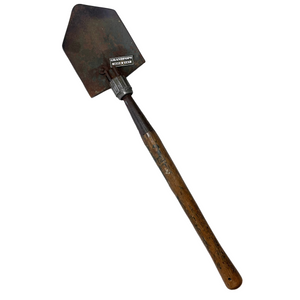 U.S. World War 2 Original M1944 Folding Entrenching Tool Shovel W/ Wooden Handle Various Dates