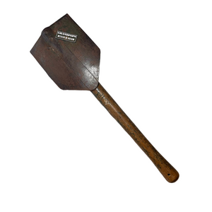U.S. World War 2 Original M1944 Folding Entrenching Tool Shovel W/ Wooden Handle Various Dates