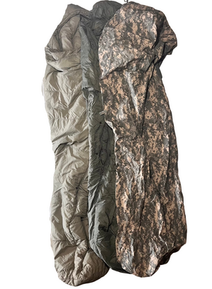 U.S. Army ACU Digital Modular 3 Piece Cold Weather Sleeping Bag System – GRANDPOPSARMYNAVY