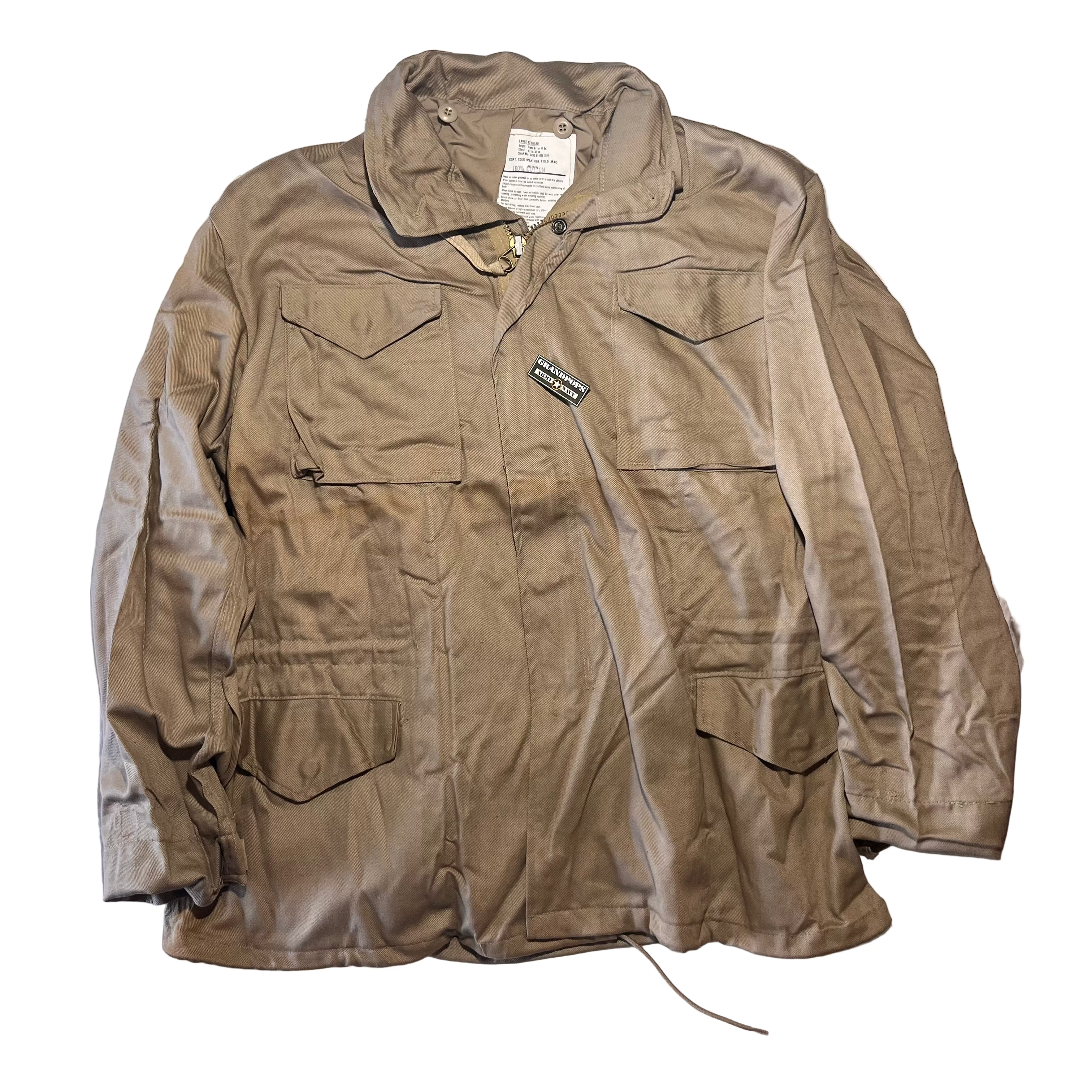 Khaki Corduroy M65 Cold Weather Field Jacket USA MADE