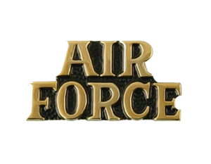 USAF Air Force Script Pin