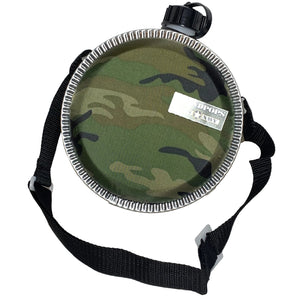 2QT Woodland Camo Desert Canteen