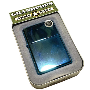 Sapphire Polished Finish Zippo Lighter