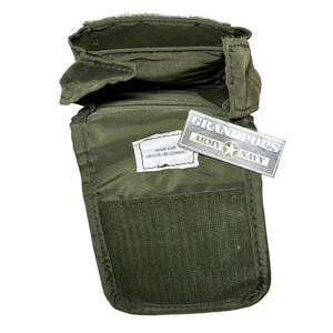 U.S. Military Original OD Green Nylon 2 Pocket General Purpose Pouch