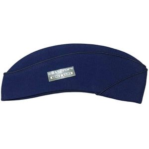 U.S. Air Force Blue Shade 1620 Class 4 Enlisted Dress Uniform Garrison Cap with a 'Grandpops Army Navy' Logo'.